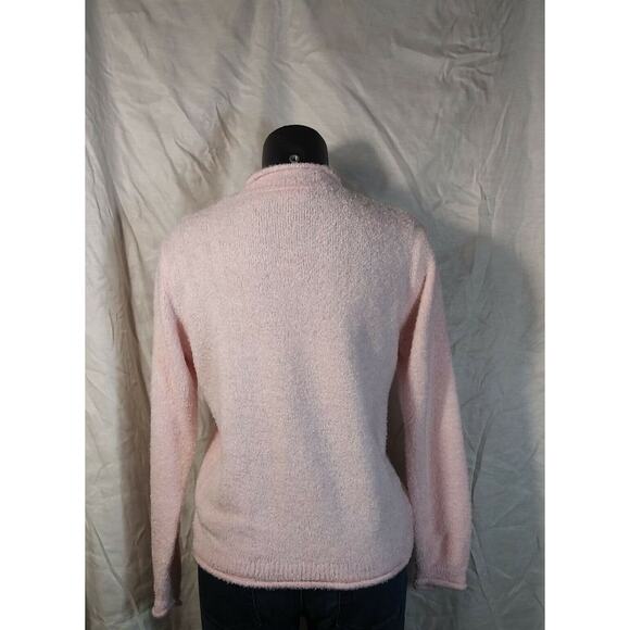Croft & Barrow Sweater Women's - Small - Light Pink - Picture 2 of 5